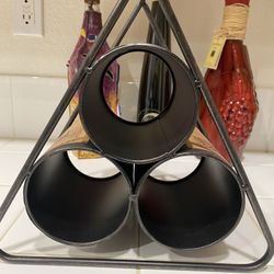 3 Bottles Wine Rack 