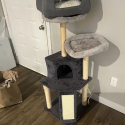 Cat Tower And Bed 