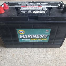 NAPA Marin / RV Premium Deep Cycle Battery Perfect Condition 