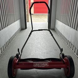 Manual Reel Mower Craftsman 