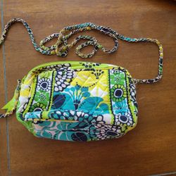 Vera Bradley " Limes Up " Mini Crossover 