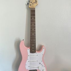 Pink Electric Guitar 