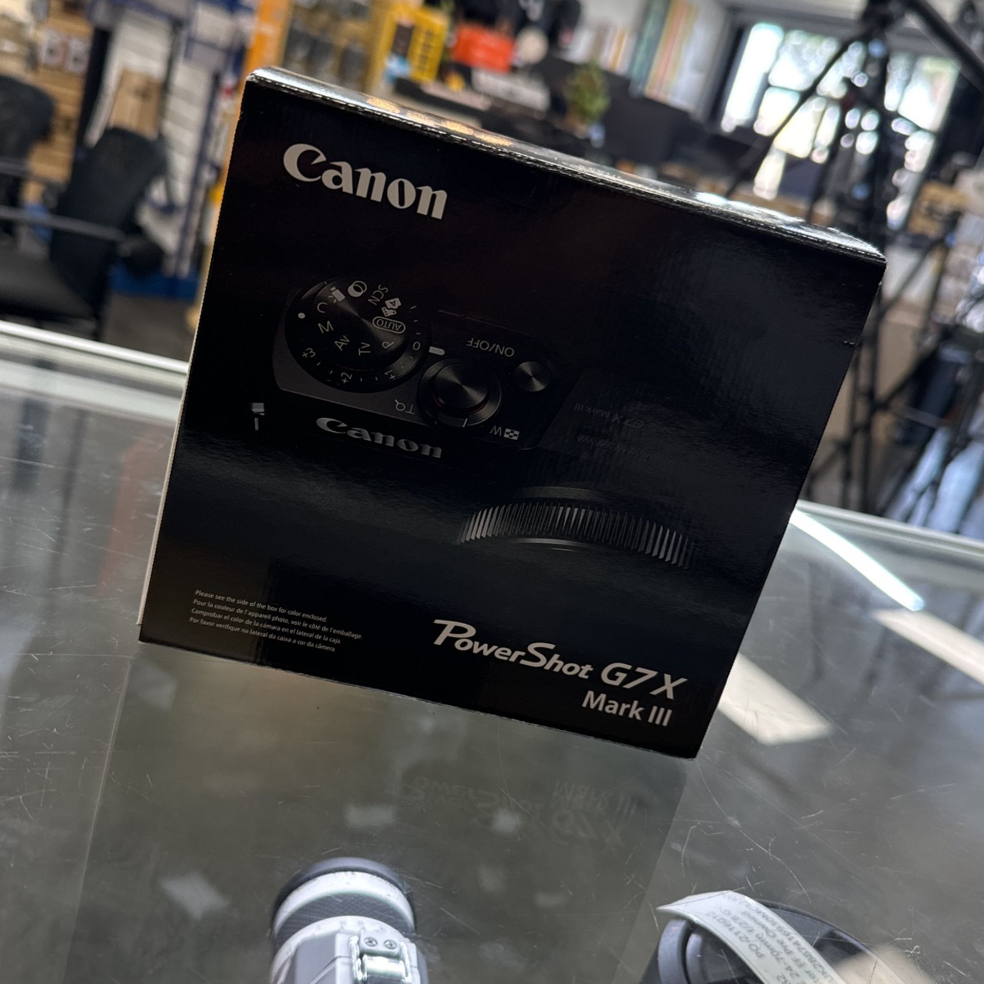 Canon G7x III Camera New 