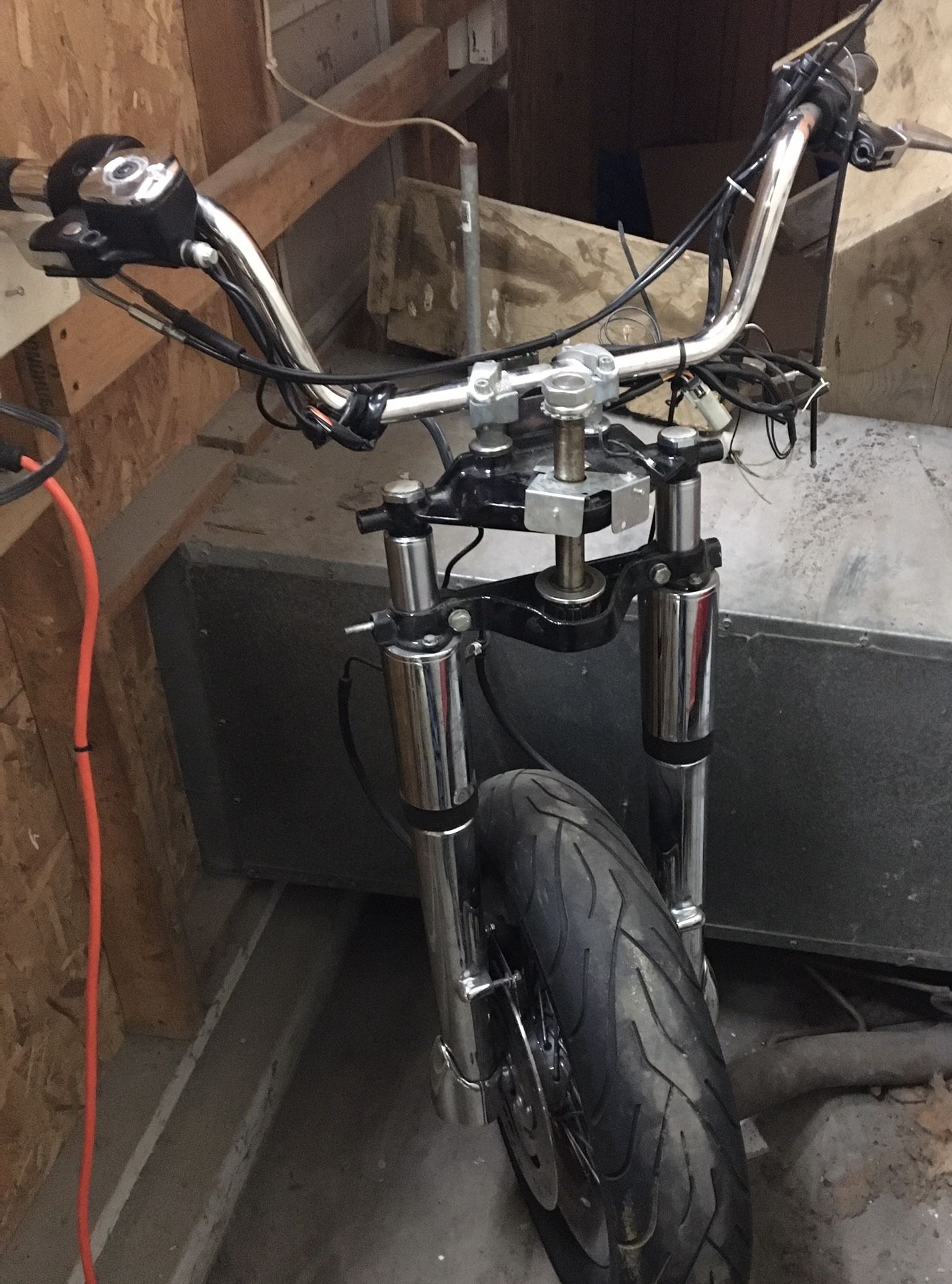 Harley Davidson Touring Front End Complete 96 07 for Sale in