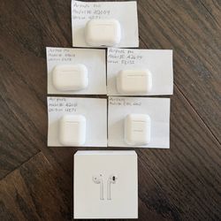 Apple AirPods Pro And AirPods Qty 5 Read Description