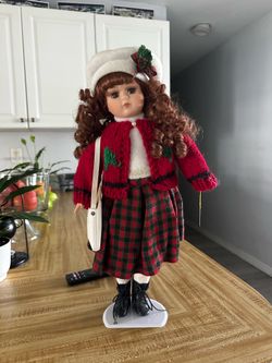 Collectors choice Christmas themed Irish girl