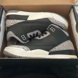 Jordan 3 Black Cement Ps 