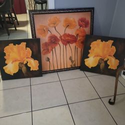 Decorative Flower Paintings