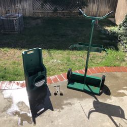 Oxygen And Acetylene Portable Tote And Cylinder Cart