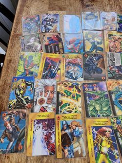 Marvel OverPower Trading Card Lot