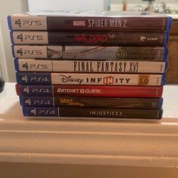 Ps5 Games + PS4 Games