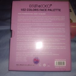 102 Color Face Palette