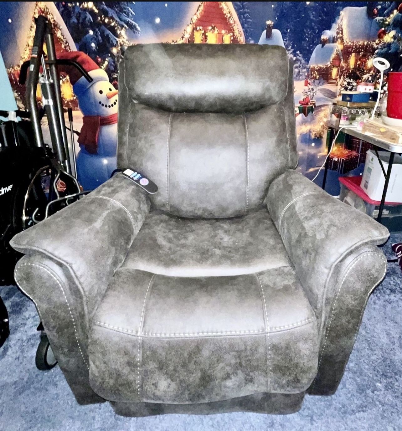 Powerlift Recliner with Heat and Massage.