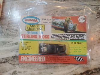 1963 Aurora Sterling Moss tornado RARE early model