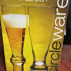 Tall Boy Beer Glasses