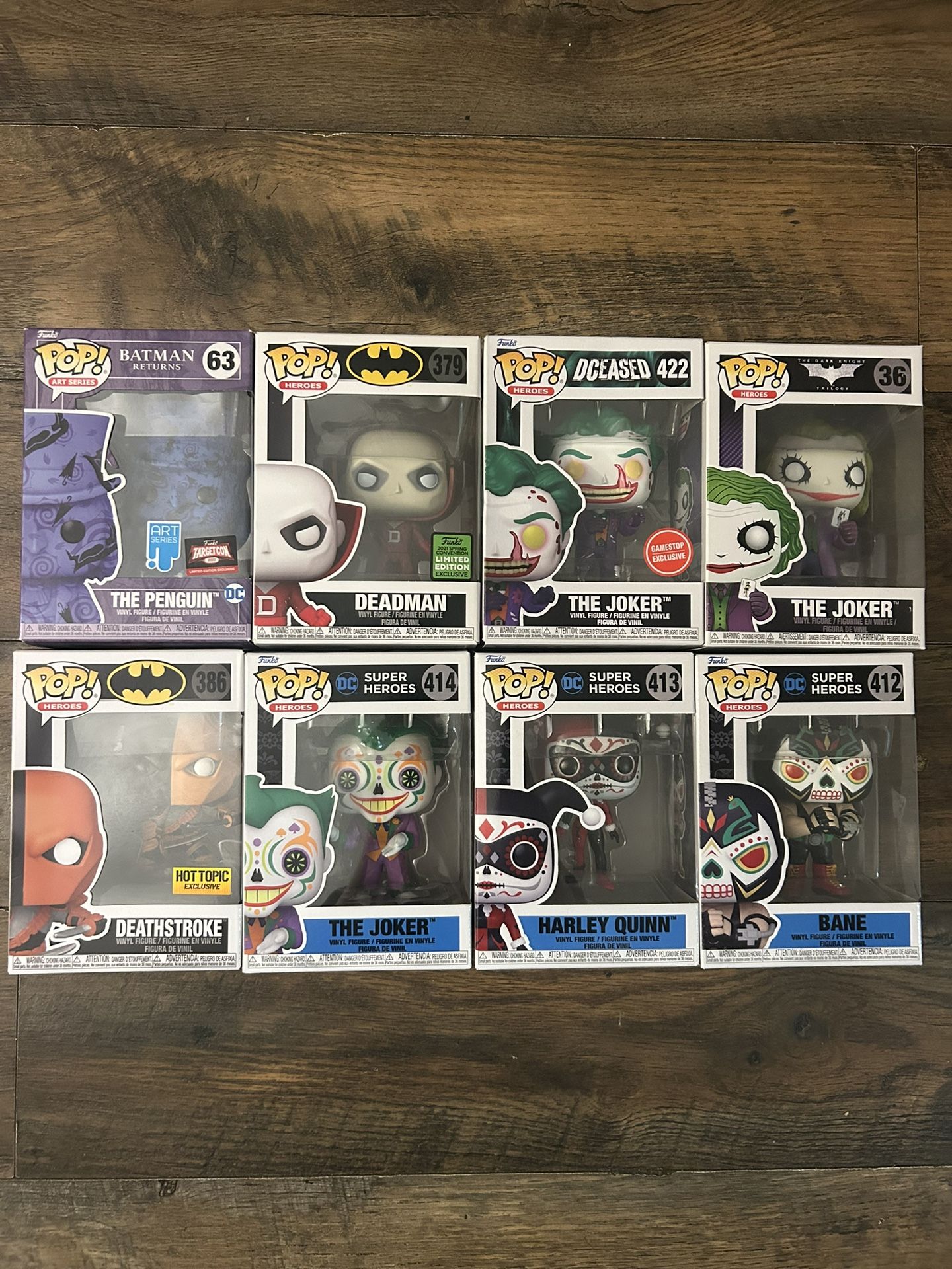 Batman Funko Pops