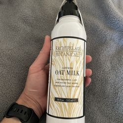 New never opened sealed Archipelago Botanicals Oat Milk Daily Lotion for Dry Skin, Non-Toxic