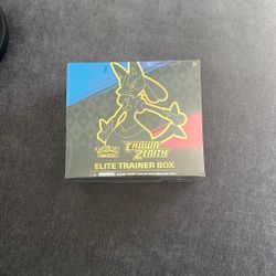 Crown Zenith Etb Sealed Pokemon