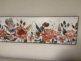 Very Large Floral Painting 