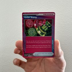 Pokemon Unfair Stamp Twilight Masquerade ACE SPEC RARE 165