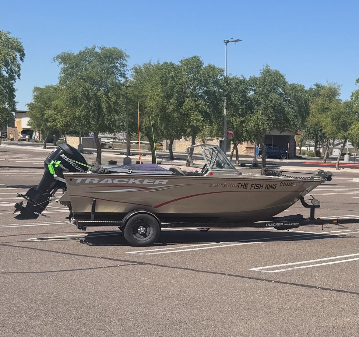 Tracker Targa  Boat, 2008, 110 Mercury Motor