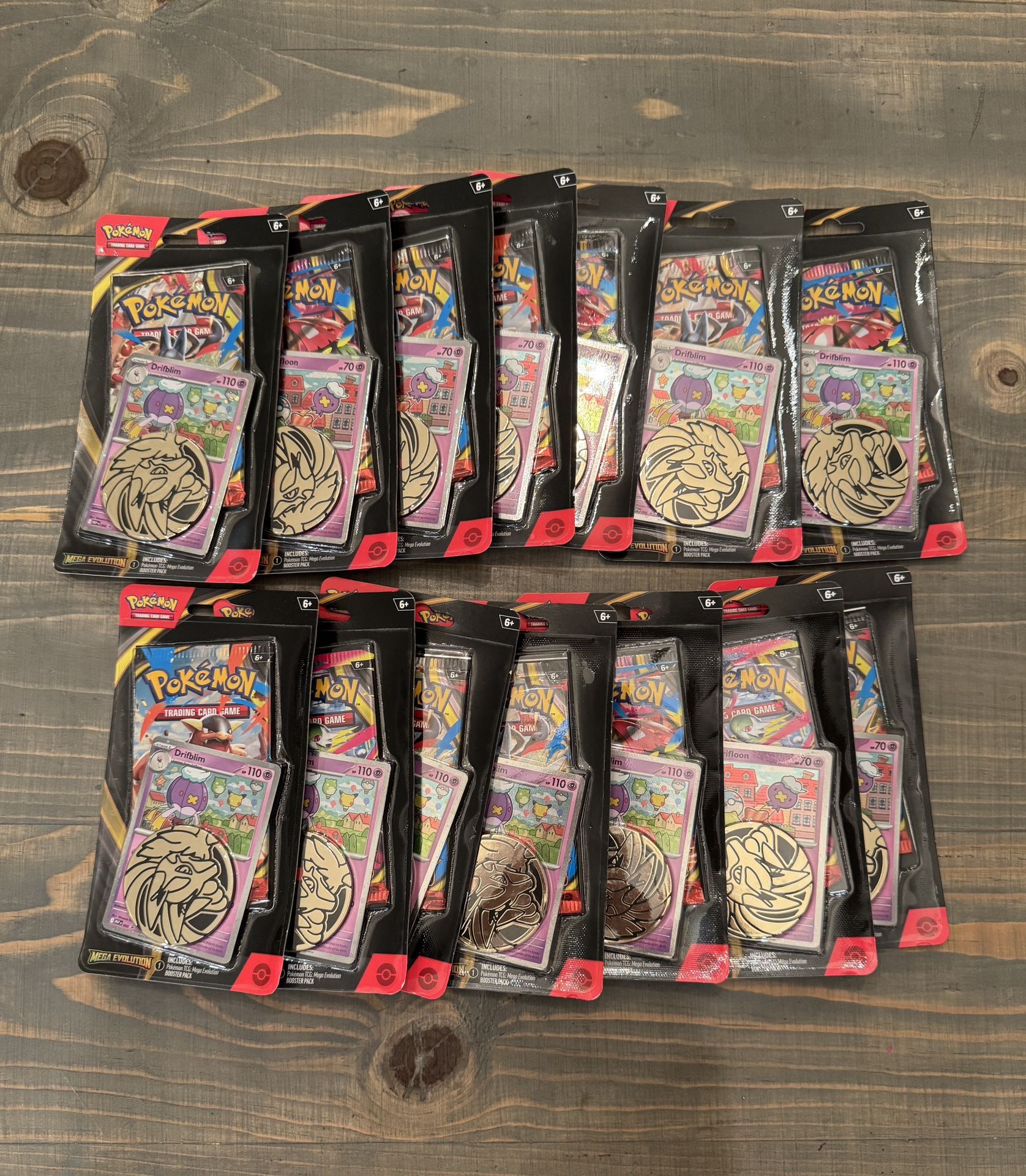 Pokémon Mega Evolution Blisters with Promo