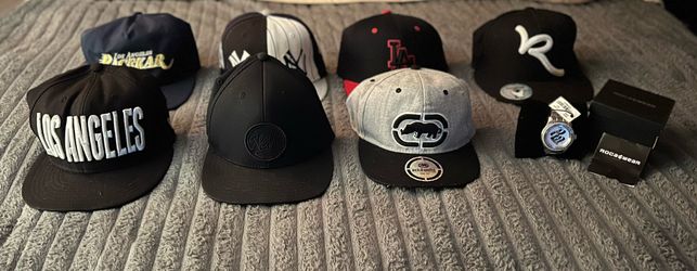 Variety Of Baseball Caps  and Designer Cap and R/W and  Watch
