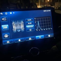 10.1 inch Android Car Stereo, Double Din Radio with Wireless Carplay, 2 + 64gb Radio WiFi, GPS Bluetooth 5.0 AM/FM/RDS Mic Backup Camera EQ DSP