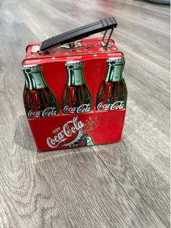 Coca Cola vintage tin lunch box