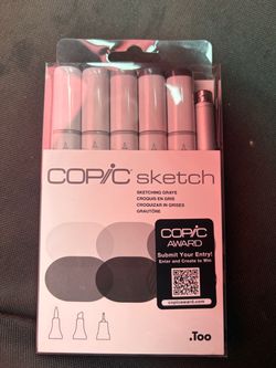 Copic Sketch Sketching Grays Marker Set