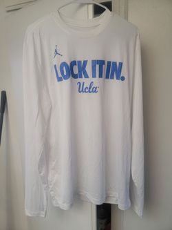 Jordan UCLA Long Sleeve Shirt size L