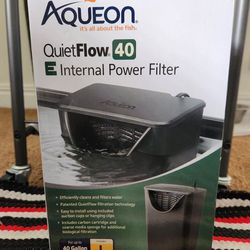 40 Gallon Internal Power Filter (Fish Or Turtle AQUARIUM)