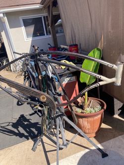 1950s Schwinn straight bar frame