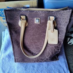 DvF LADIES BAG BROWN PRINT