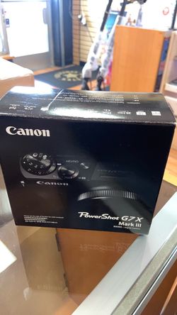 Canon Powershot G7X Mark III  Digital Camera