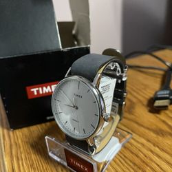New watch Timex leather band