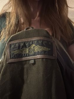 Structure Leather Jacket