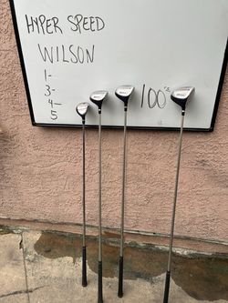 Wilson Hyper Speed Golf Woods Set 1-3-4-5