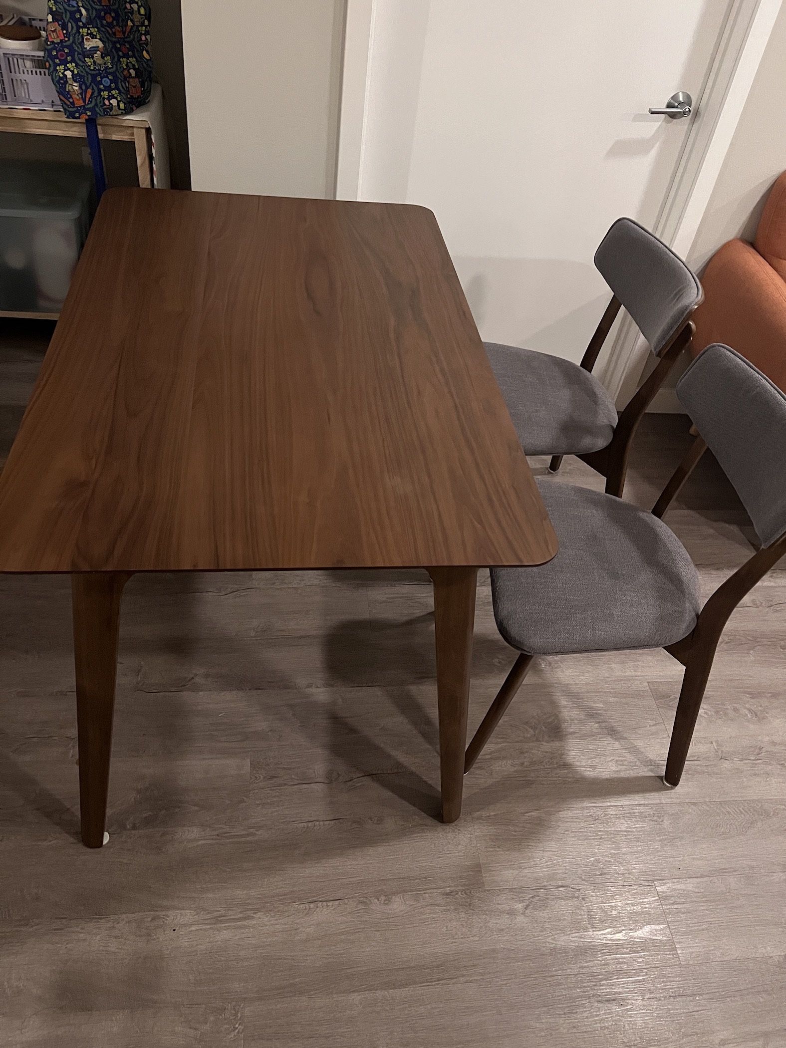 Dining Table With Two Chairs