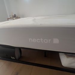 FREE****KING NECTAR MATTRESS & Frame Must Go- Moving!