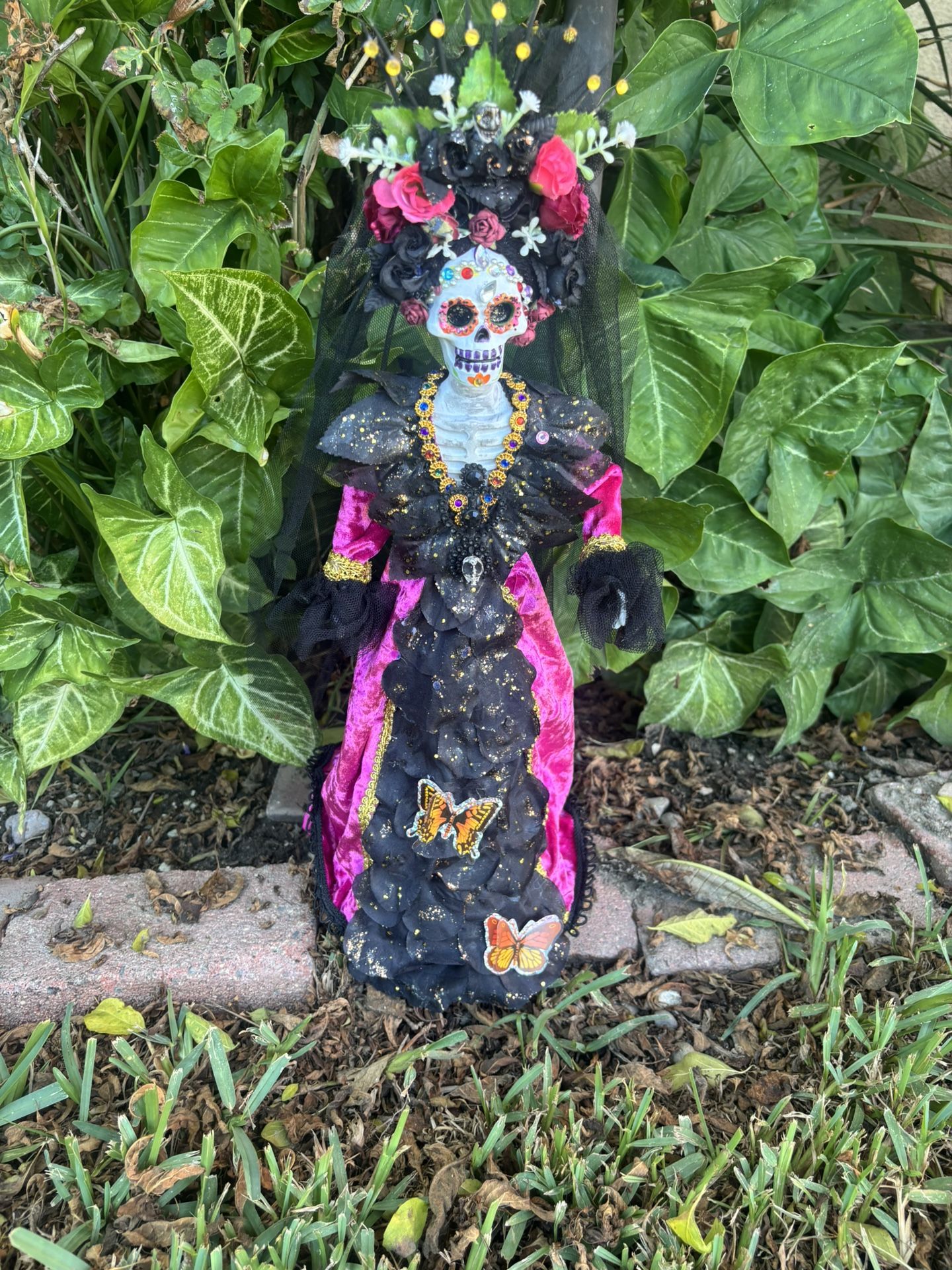 Dia De Los Muertos butterfly Katrina 