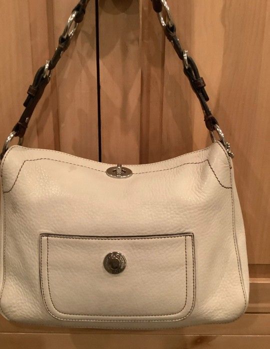 Coach Chelsea Handbag Purse Pebble Leather E05S-8A38 Shoulder Hobo Satchel
