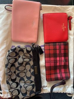 Coach and Kate Spade Small Bags Wallet Bundle
