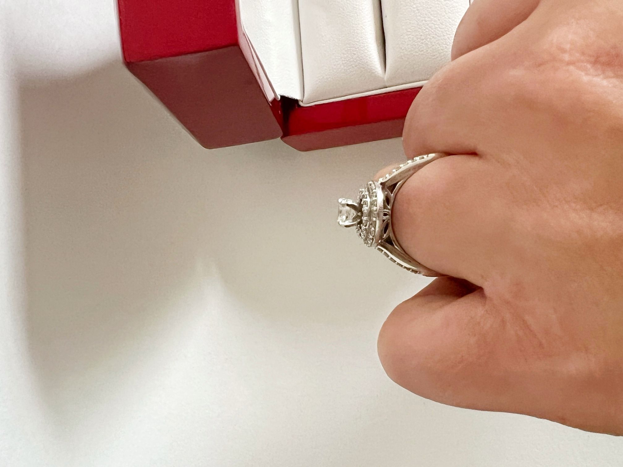 Engagement Ring And Matching Wedding Band