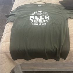  4 Extra Large T-Shirts, One Green Three are black