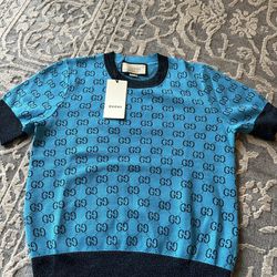 T-shirt Gucci Blue L 