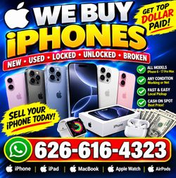 We buy cash iPhone buyer