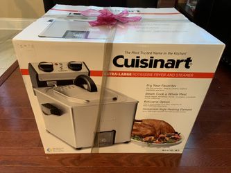 Cuisinart Extra Large Turkey Fryer and Steamer NEW