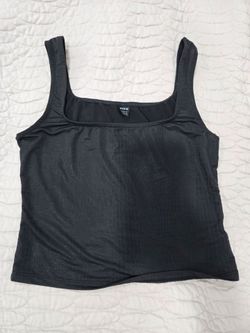 Black tank (not cotton)