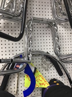 Spare tire kits handle bars twisted Tri- kits sissy bars 26””